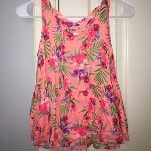 Floral tank top from Justice